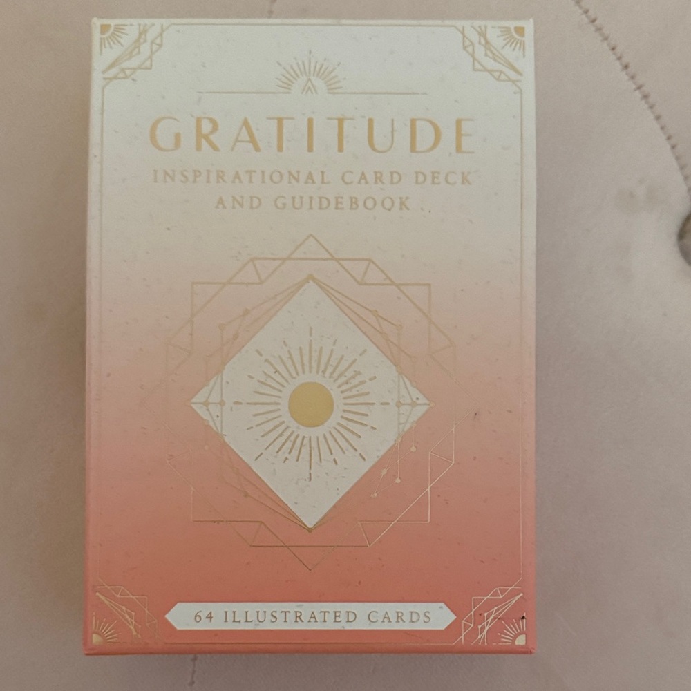 Card Games — Gratitude Inspirational Card Deck - Picture 1 of 2